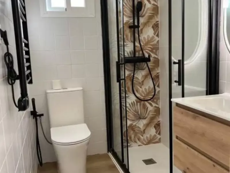 Cuarto de baño renovado en Maresme